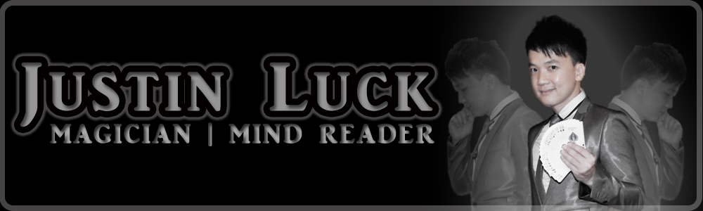 Justin Luck - magician and mind reader
